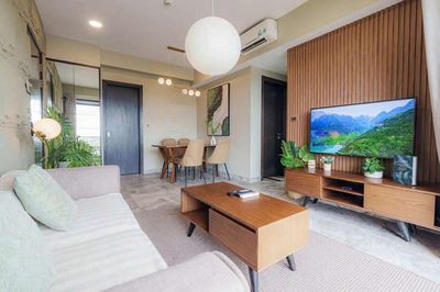 apartment 55 m2 1 bedroom full interior view Hoàng Sa district 1