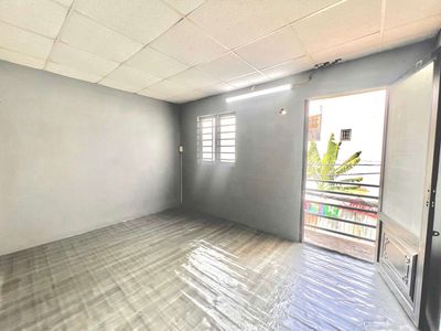 A two-story bedroom. A month.