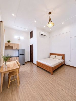Studio in the interior has a balcony -- near Tân Bình Airport.