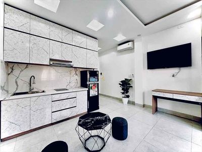 1 Bancong bedroom right on Nơ Trang Long - full interior - security area