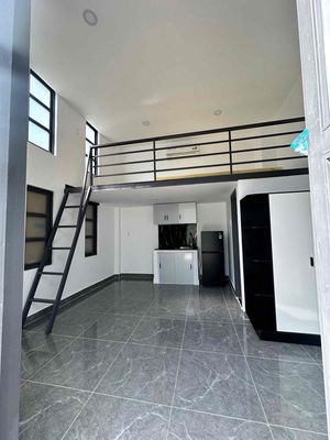The new service apartment room.