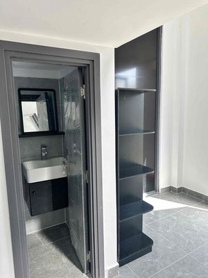 The new service apartment room.