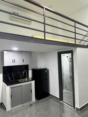 The new service apartment room.