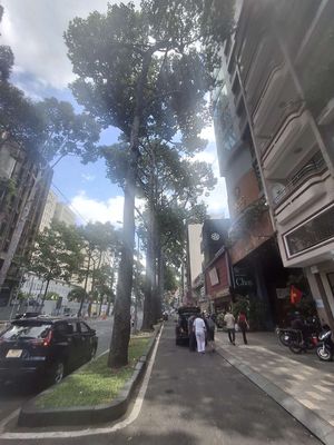 Rent a district one, Trần Hưng Đạo. 5.5 meters x 16 meters, 16th floor.