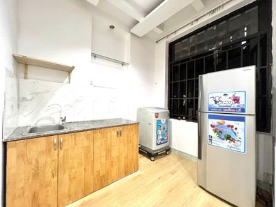 Parking studio apartment. Full interior near the airport.