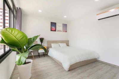 Rent apartment 1 Bình Thạnh Bumroom in the blue row.