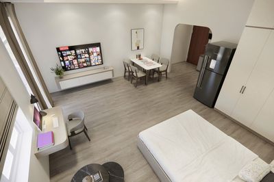 Rent an apartment of Minni Central Mountain: 40 meters two, 50 feet of furniture. 11.2 million.