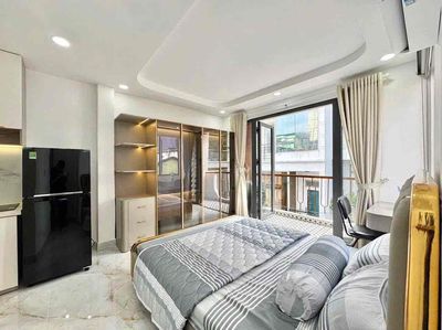 New balcony studio in District 2, convenient to leave tomorrow with a long life.