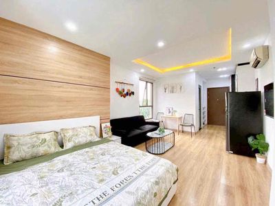 One bedroom. A full-house bathroom. The corner of Garden Gate Phú Nhuận.