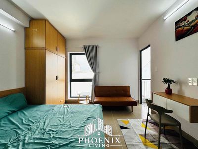 empty the balcony studio full interior Phan Huy Ích