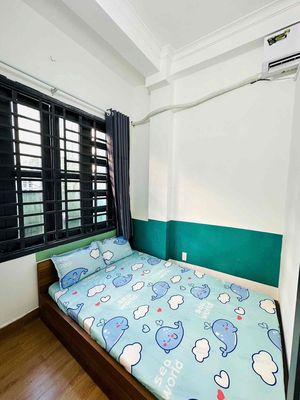 We'll rent out the mini apartment. Two bedrooms. 55 M2 bancol is wide open. Bùi Đình Tuý is a good price.