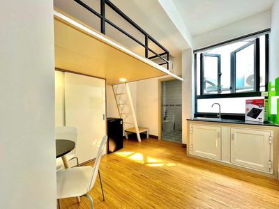 Rent room Full interior on 3rd, Trần Não District 2.
