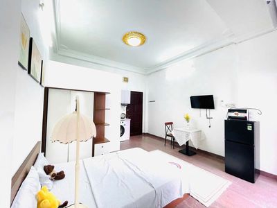 even Thành Thái_bancol_1 bedroom_full interior 100%