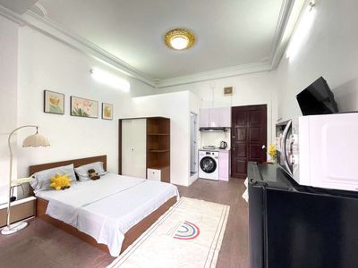 even Thành Thái_bancol_1 bedroom_full interior 100%
