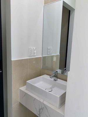 New house built two stories in the corner of three bedrooms, four toilets in District 9.