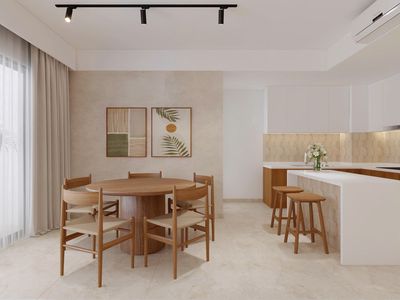 We need to get the apartment of The Infinity District 7 and 2 bedrooms at 3 x million a month.