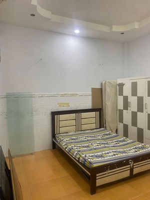 Rent the Tân Thới Nhất 5 x 21 meters, 1pm 2th floor bedroom, 3 toilets, full interior
