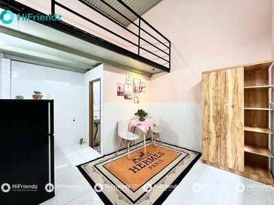 The cheap boarding room is Phan Văn Trị near Ho Chi Minh City City School of Civilization.