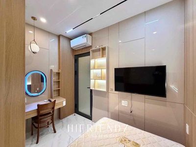Small building. One bedroom. Full new high-end furniture.