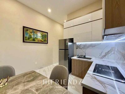 Small building. One bedroom. Full new high-end furniture.