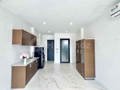 Rent the balcony apartment 40 meters down the hall in the 8th.