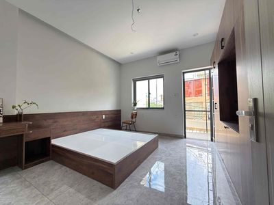 A Út Tịch bedroom - newly opened project - balcony - full interior