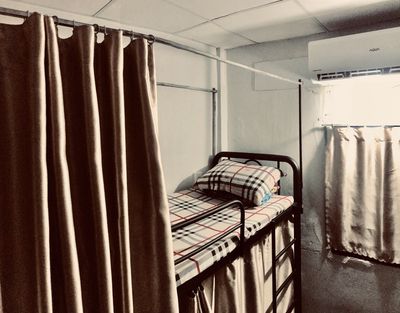 The regular dorm is comfortable.