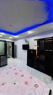 high-end room with cool windows