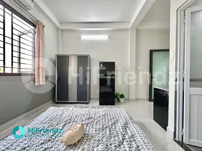 Studio full sky window interior, Thạch Lam, Tân Phú, near the shower.