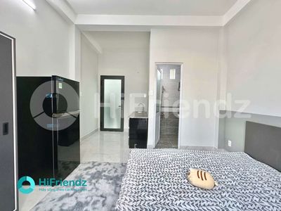 Studio full sky window interior, Thạch Lam, Tân Phú, near the shower.