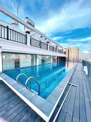 Carhouse, elevators, guards, swimming pools, full interiors.