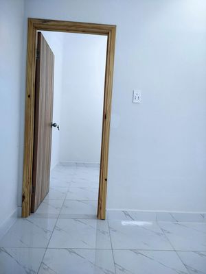 The apartment has a private, clean, secure bedroom.
