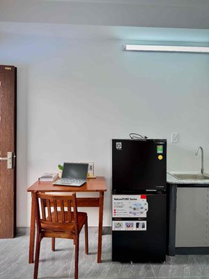 The balcony studio is Nguyễn Thị Nhuần District 12.