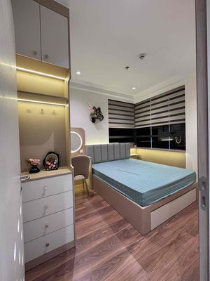 Rent a three-way corner of the bedroom. Full-class toilet in Căn hộ D-Aqua District 8.