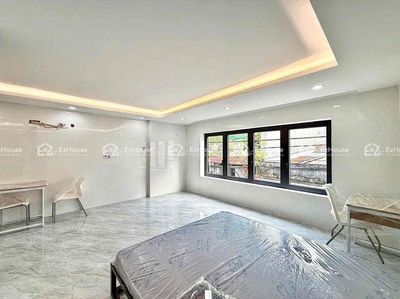 empty kitchen studio - full interior - window - walk through aeon Tân Phú