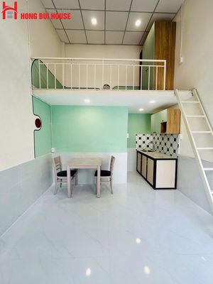 The living room is near.