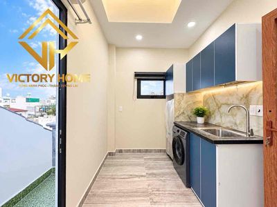 A balcony bedroom - Thống Nhất, Gò Vấp 01 01) right at the end oftte mart
