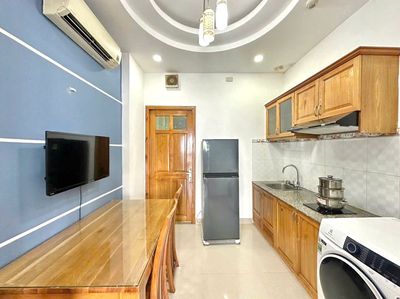 The apartment. One bedroom. A balcony kitchen near the hospital from the hospital.