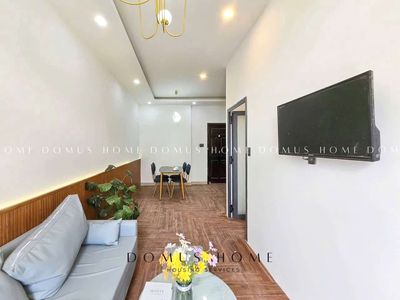 Rent a service apartment. Full bedroom New 100% New_Bank Him Lam District 7.