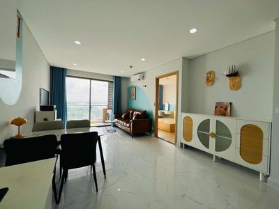 Rent two bedroom two, 69 meters, full interior for 11 million zqz0