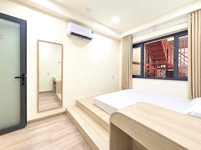 A Nguyễn Công Hoan bedroom - Phan Long Phú Nhuận elevator security 24/7