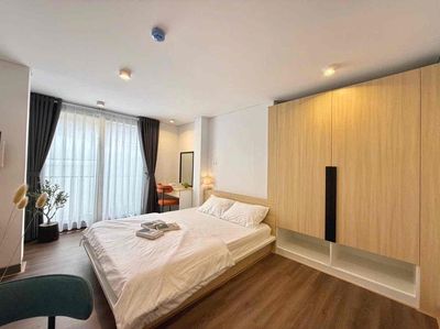 Rent right here in studio 35 meters at Hoàng Hoa Thám near the market.