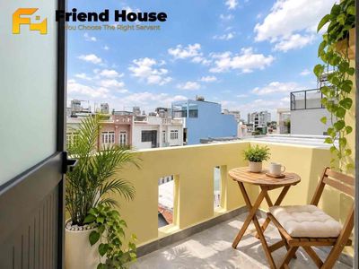 Cheap hotel room with broad balconies at free car full interior