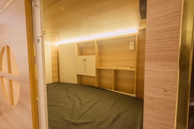 Sleepbox 3_Full Convenient, Machine 24/7, kitchen, washing machine