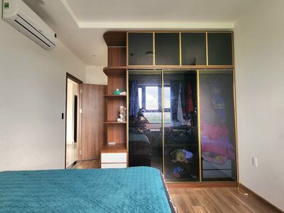 Full interior + river view 2 bedroom 2 toilets for rent 11 million district 7 riverside