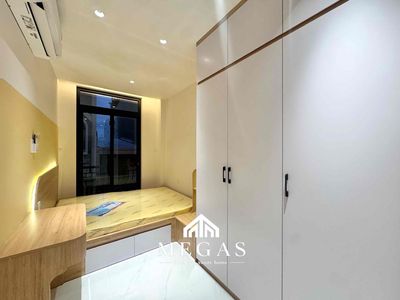 Studio Full interior, super-swidly large window