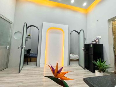 Two bedrooms full of furniture right in the district of 10 free cars near the University of encyclopedia_huflit