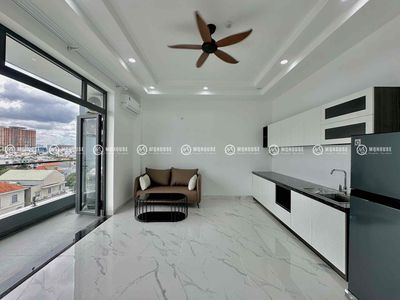 apartment 1 balcony bedroom Thoại Ngọc Hầu private washing machine