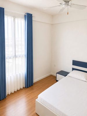 Rent the carilon apartment. Two bedrooms at 15 million.