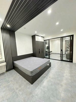 Room 42 m2_1 bedroom 1 living room with basic interior, elevator 139 Phan Đăng Lưu